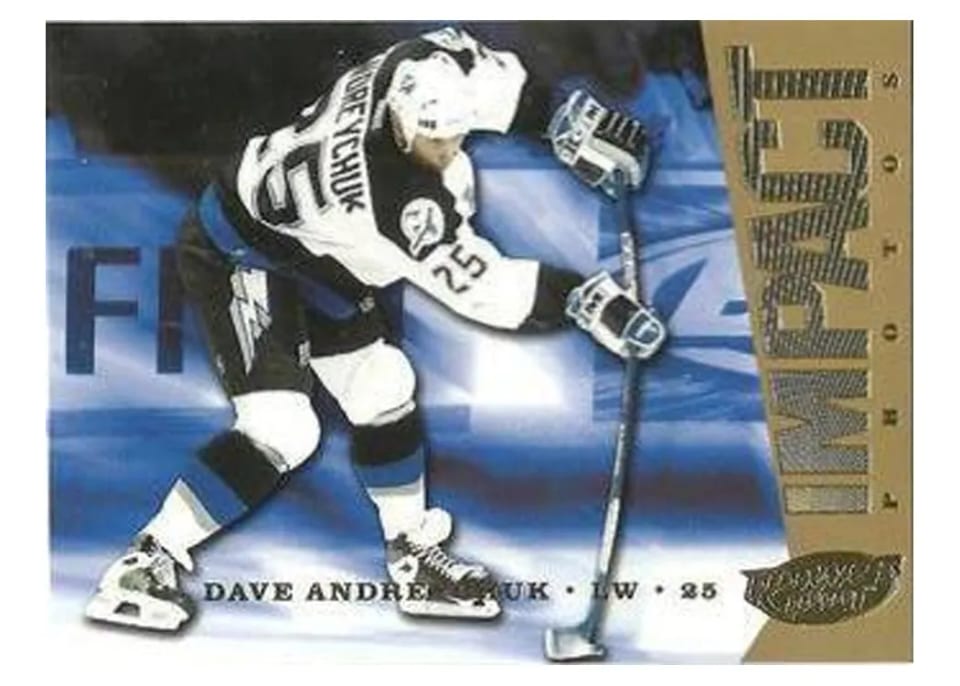 2005 Upper Deck Power Play Dave Andreychuk #102 card