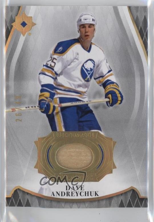2023-24 Upper Deck Ultimate Collection Ultimate Planks Dave Andreychuk #PL-DA card