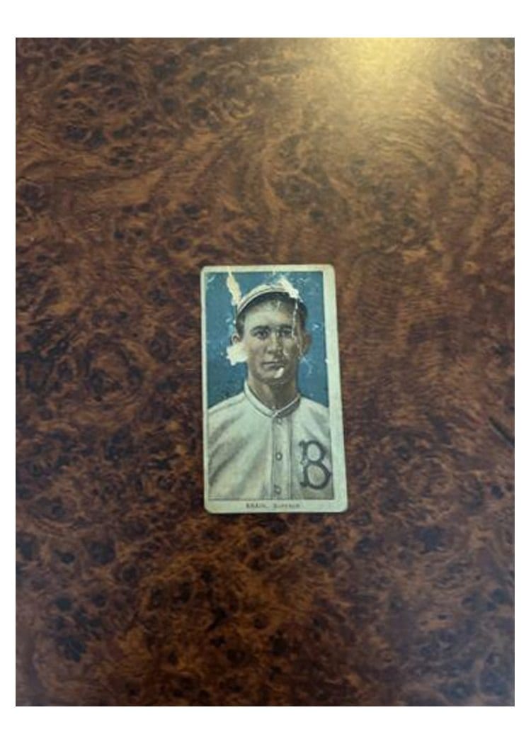 1909 T206 Polar Bear Dave Brain card