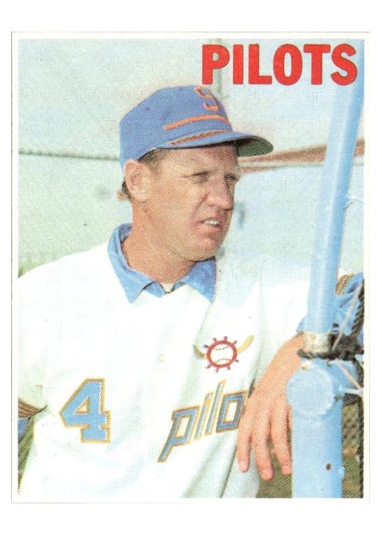 1970 Topps Dave Bristol #556 card