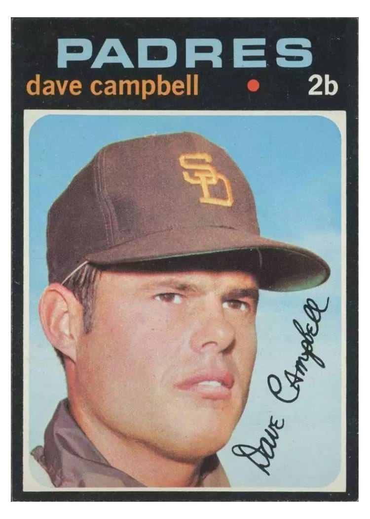 1971 Topps Dave Campbell #46 card