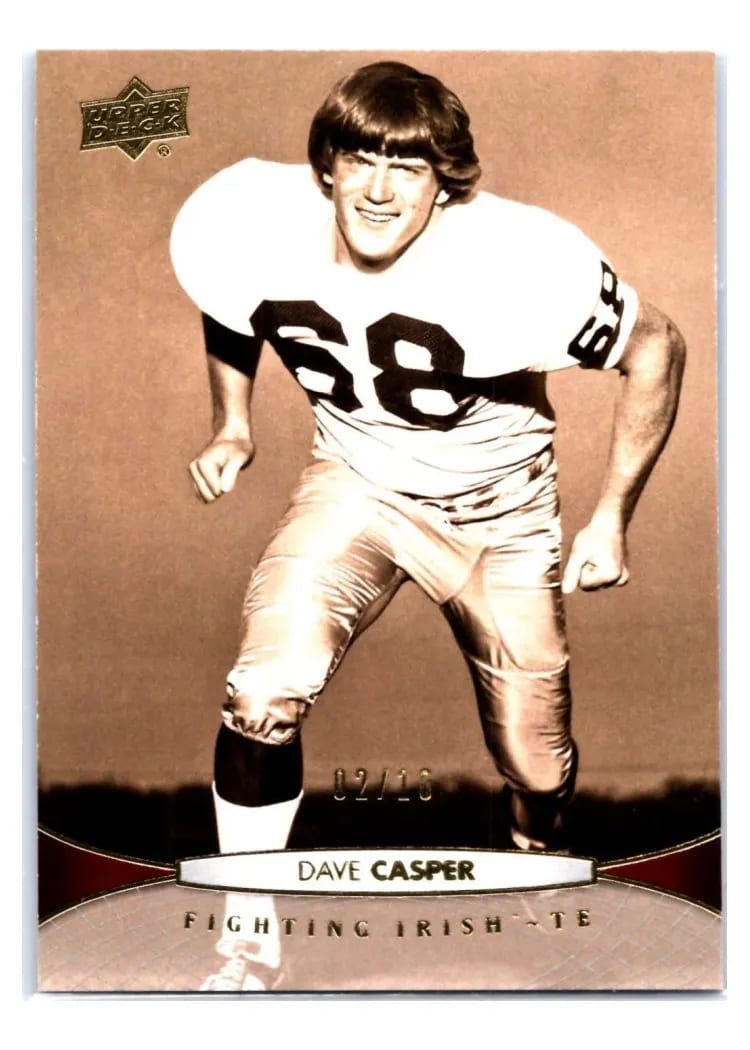 2012 Upper Deck Dave Casper #15 card