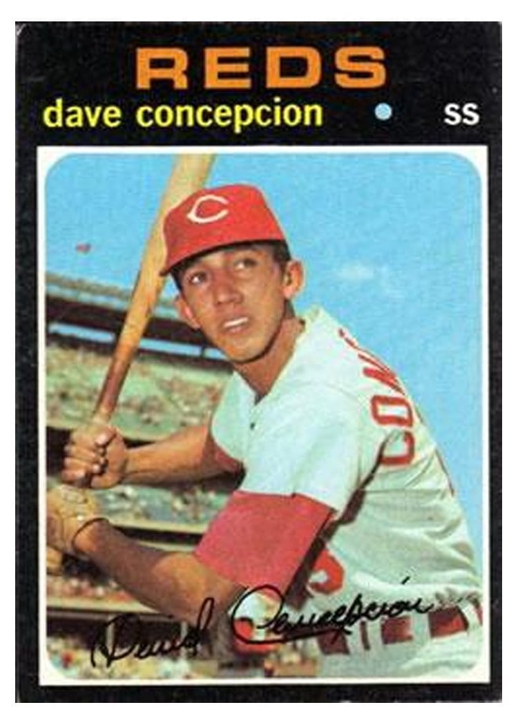 1971 Topps Dave Concepcion #14 card