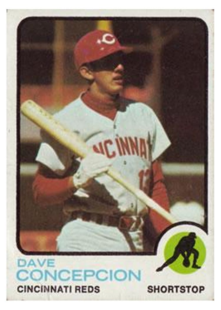 1973 Topps Dave Concepcion #554 card