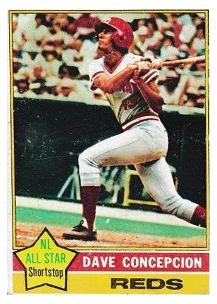 1976 Topps Dave Concepcion #48 card