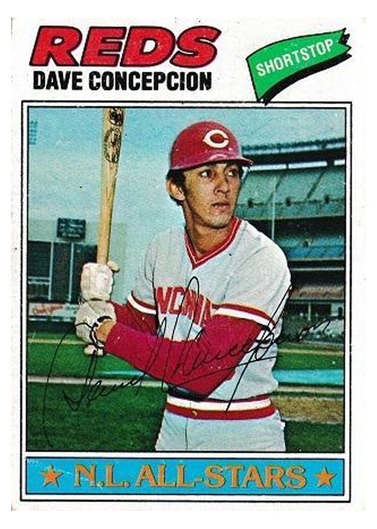 1977 Topps Dave Concepcion #560 card