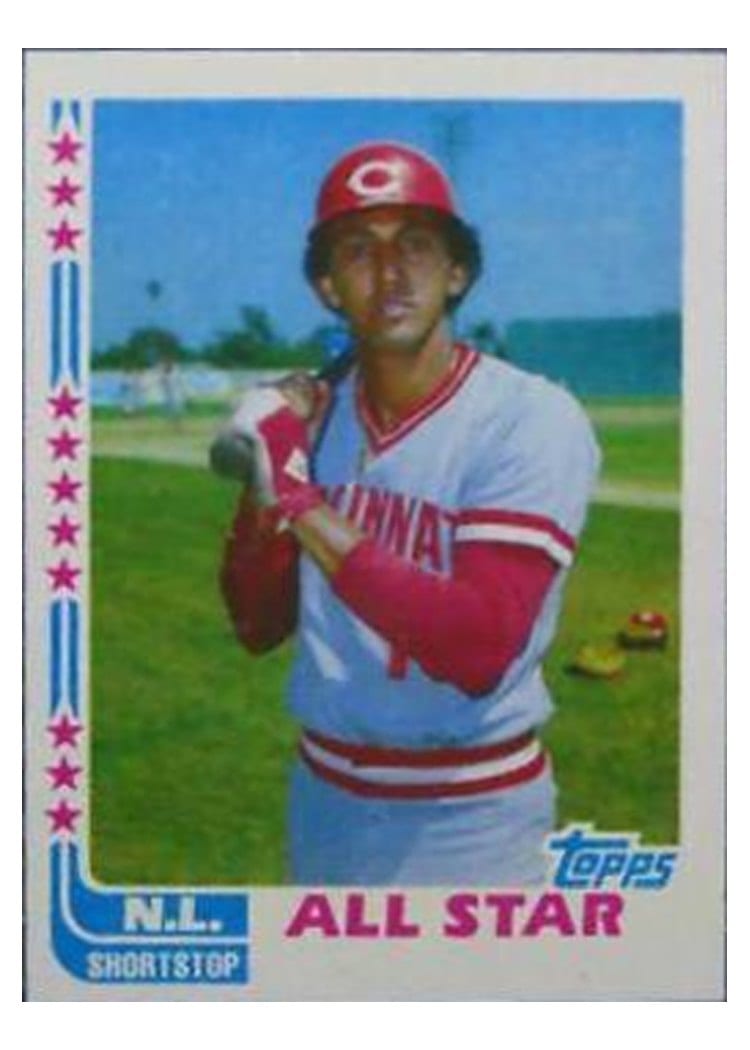 1982 Topps Dave Concepcion #340 card