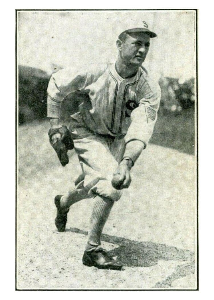 1922 E121 American Caramel Series of 120 Dave Danforth card