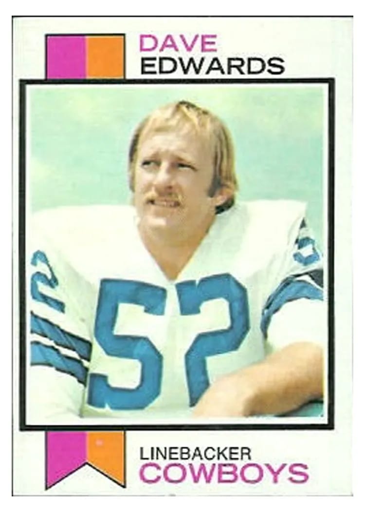 1973 Topps Dave Edwards #369 card