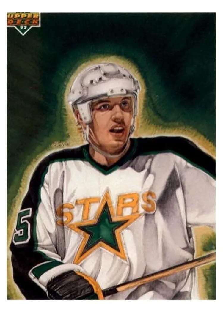 1991 Upper Deck Dave Gagner #86 card
