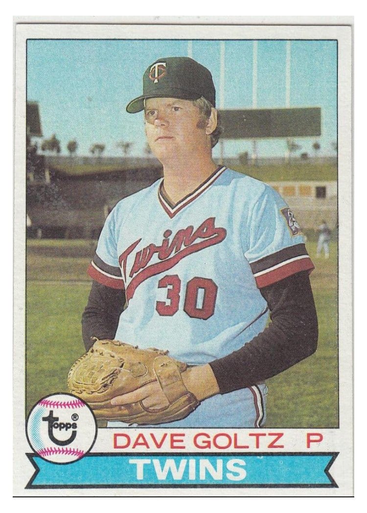1979 Topps Dave Goltz #27 card