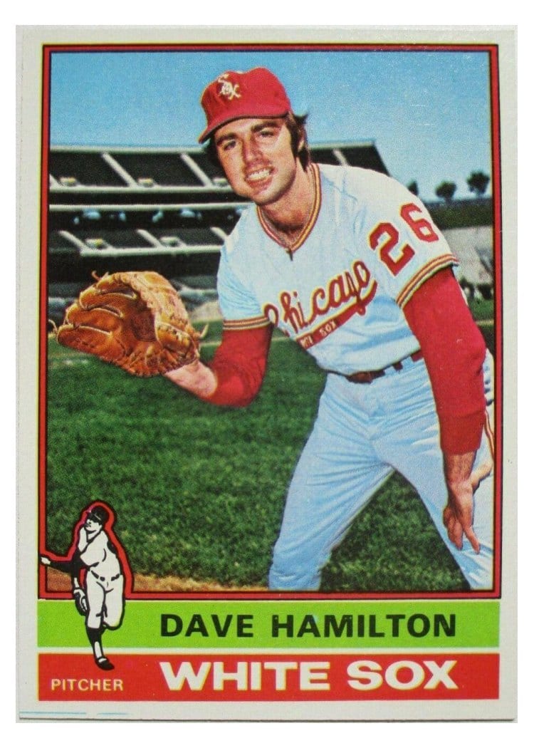 1976 Topps Dave Hamilton #237 card