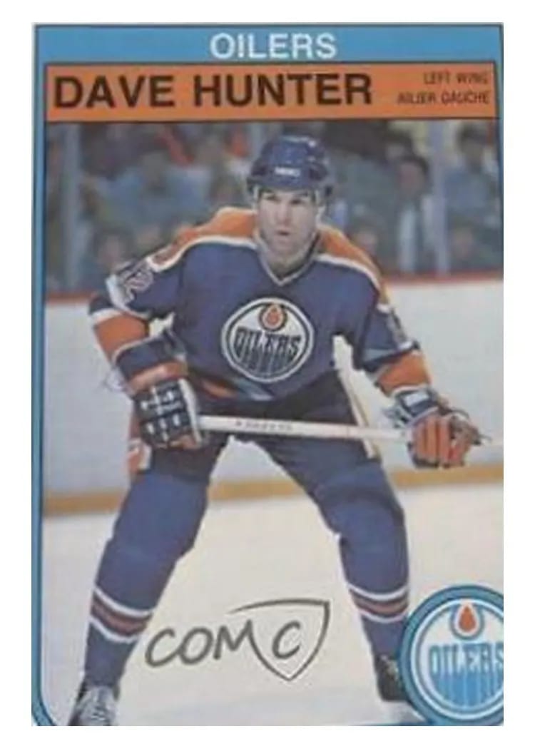 1982 O-Pee-Chee Dave Hunter #110