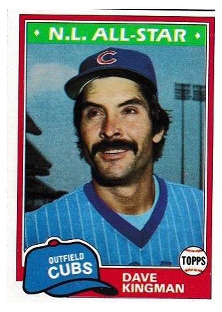 1981 Topps Dave Kingman #450 card