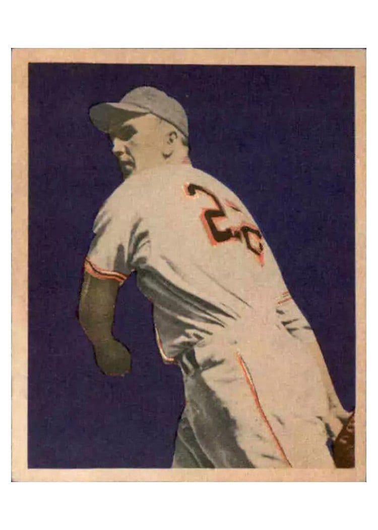 1949 Bowman Dave Koslo #34 card