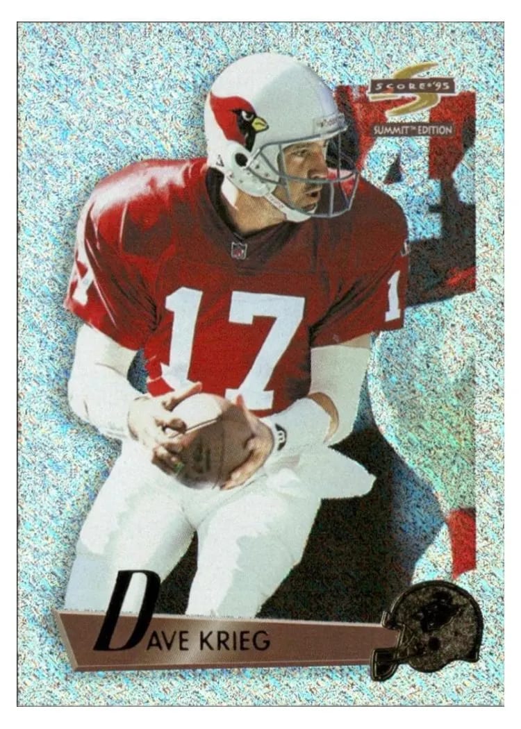 1995 Summit Dave Krieg #8 card