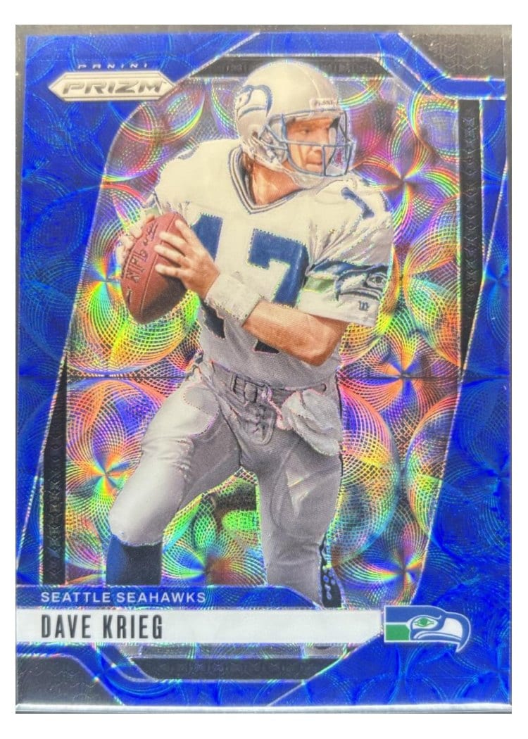 2024 Panini Prizm Base Set Dave Krieg Choice Blue #267 card