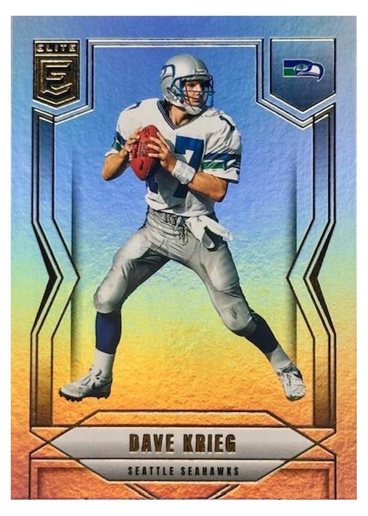2025 Donruss Elite Base Set Dave Krieg #82 card