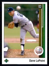 1989 Upper Deck Dave LaPoint #706 card