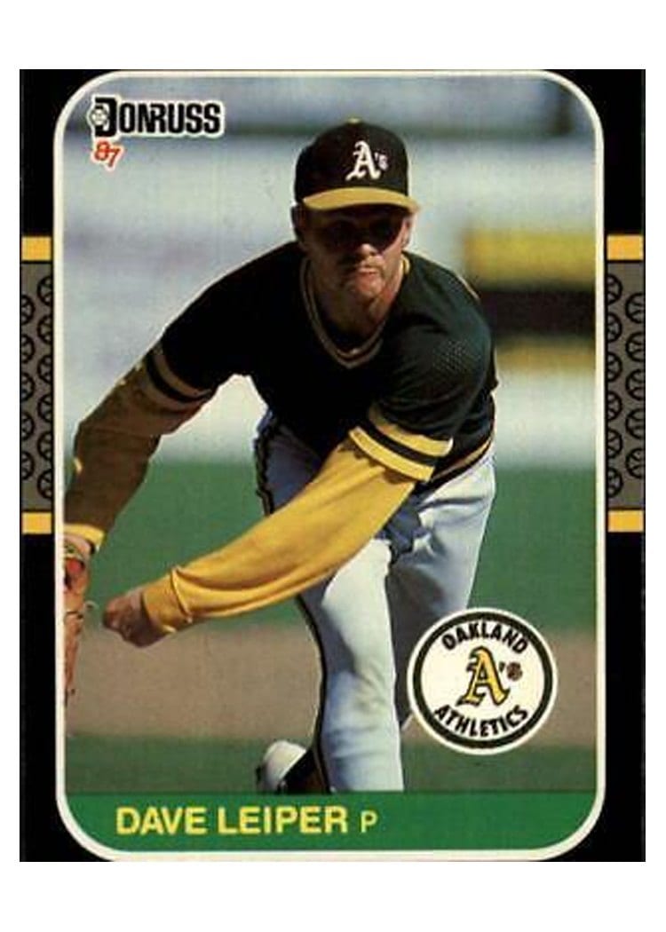 1987 Donruss Dave Leiper #472 card