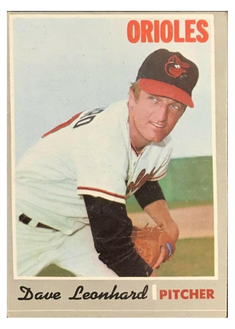 1970 Topps Dave Leonhard #674 card