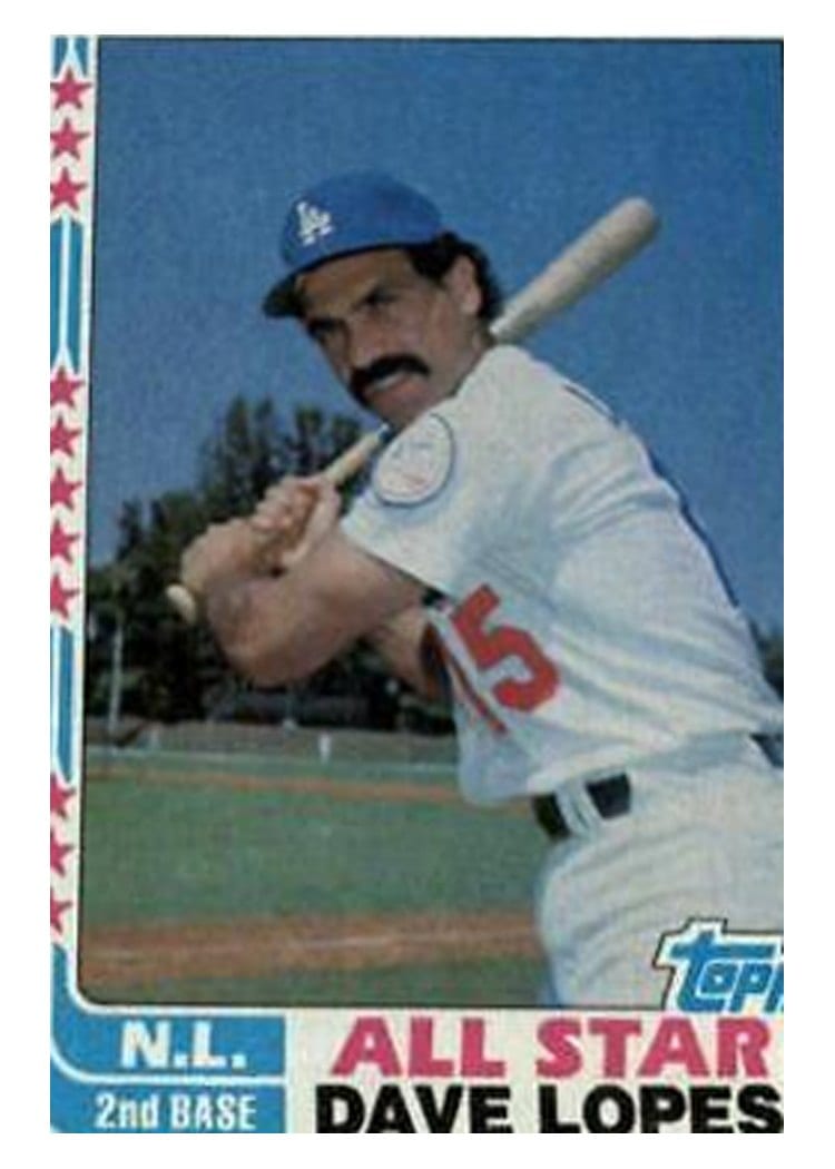 1982 Topps Dave Lopes #338 card