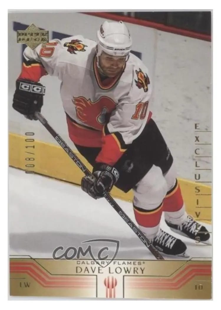 2001 Upper Deck Dave Lowry #26 card
