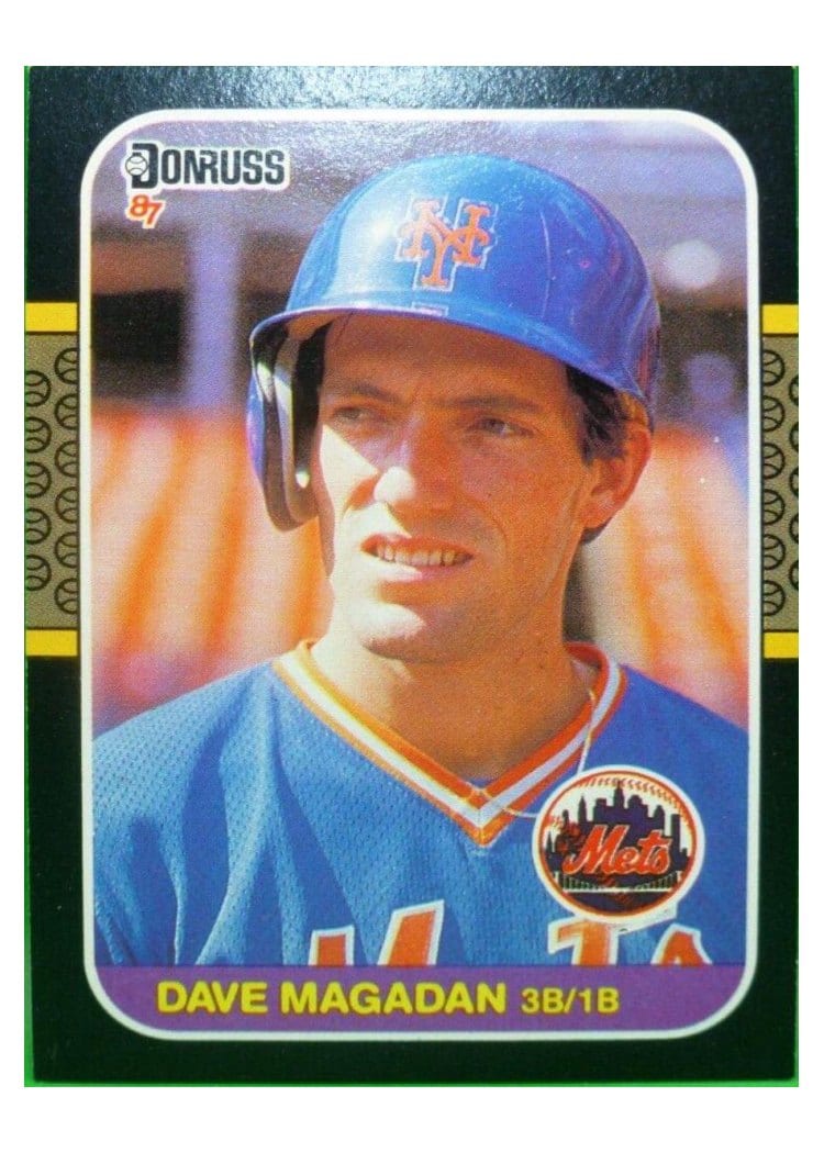 1987 Donruss Dave Magadan #575 card