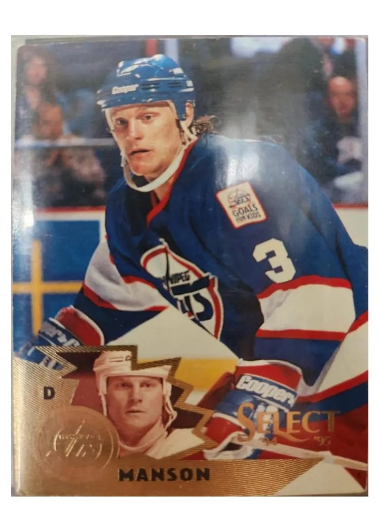 1994 Select Dave Manson #13 card