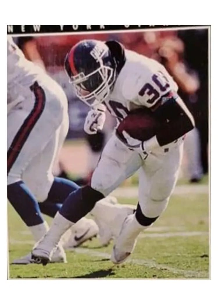 1993 Pinnacle Dave Meggett #64 card