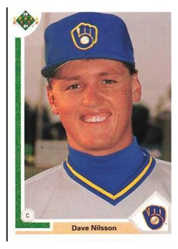 1991 Upper Deck Final Edition Dave Nilsson #25F card