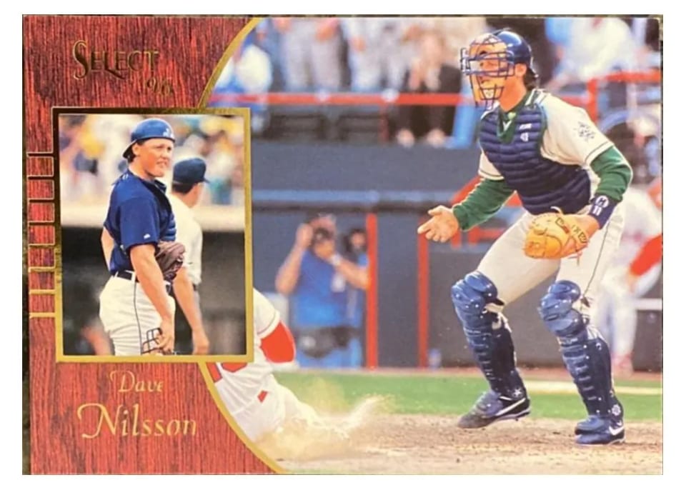 1996 Select Dave Nilsson #134 card