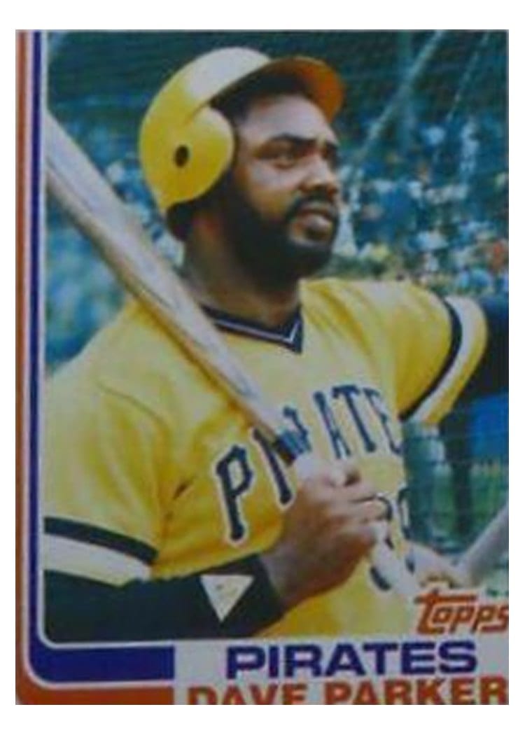 1982 Topps Dave Parker #40 card