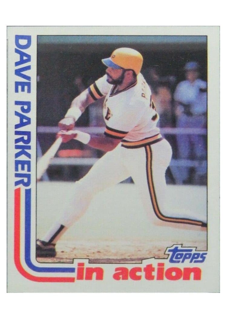 1982 Topps Dave Parker #41 card