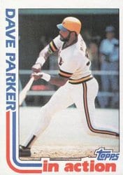 1982 Topps Base Set Dave Parker #41 card