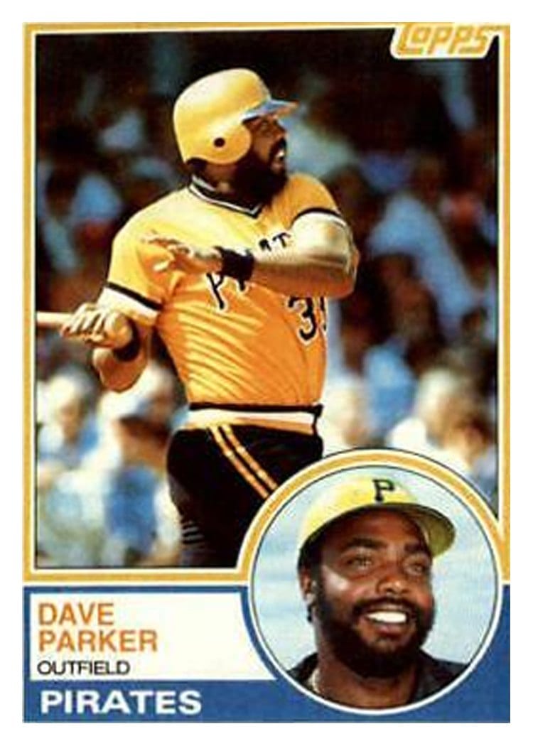 1983 Topps Dave Parker #205 card