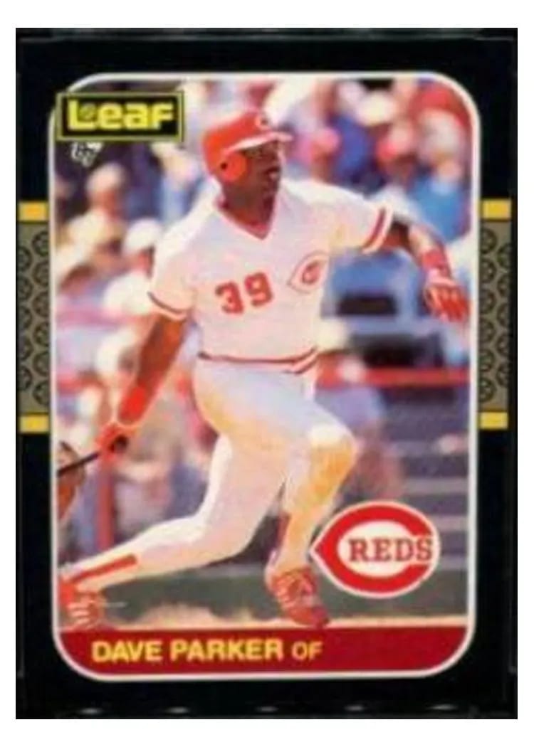1987 Leaf Dave Parker #79 card