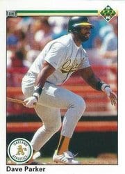 1990 Upper Deck Base Set Dave Parker #192 card
