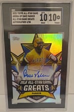 2025 Topps All Star Game All-Star Game Greats Autographs Dave Parker #ASGGA-DP card