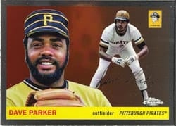 2025 Topps Chrome Platinum Base Set Dave Parker #240 card