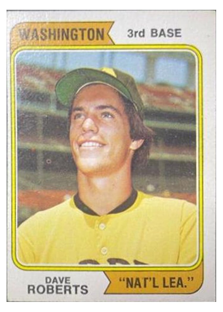 1974 Topps Dave Roberts #309 card