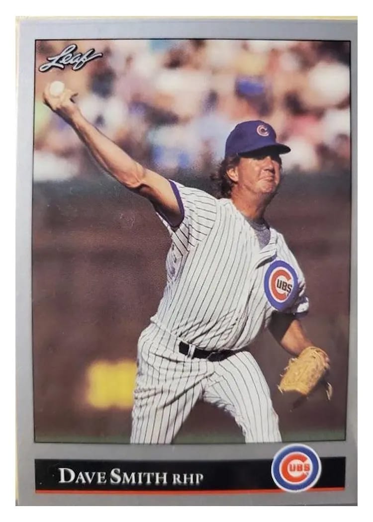 1992 Leaf Dave Smith #30 card