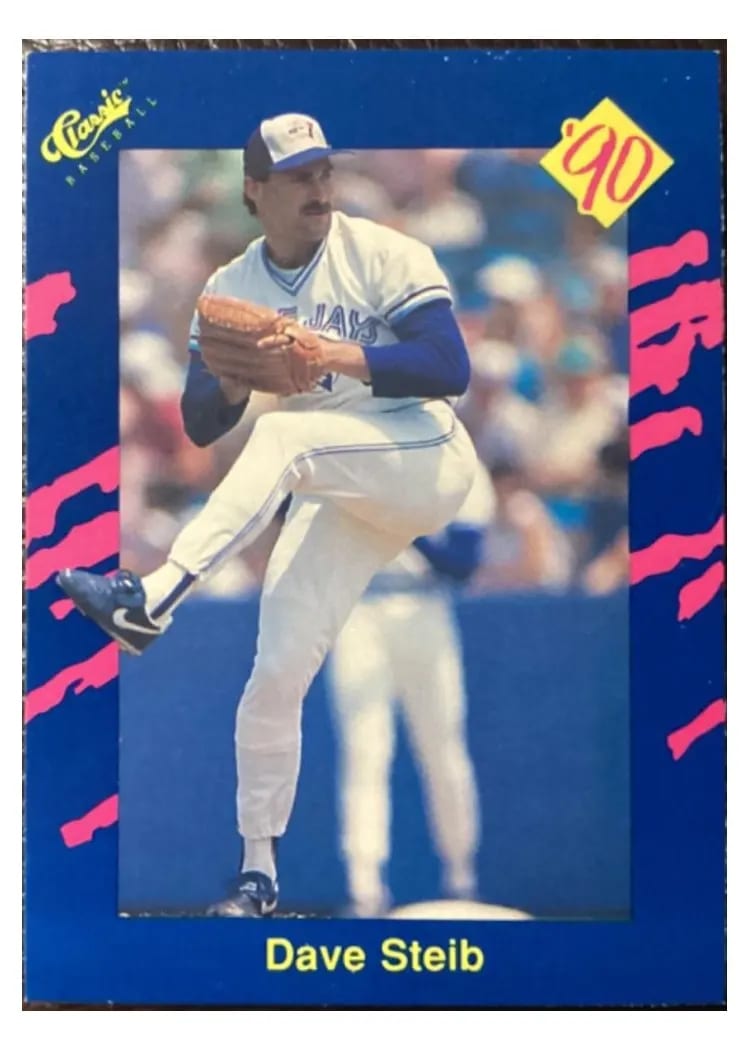 1990 Classic Dave Steib #97 card