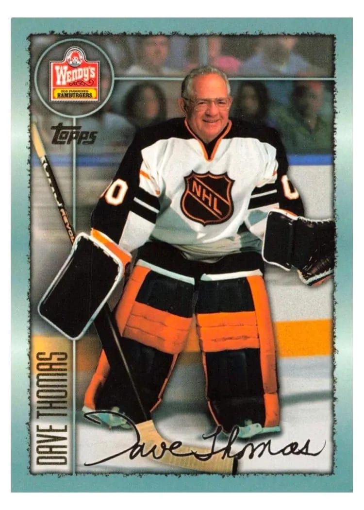 1999 Topps Dave Thomas card