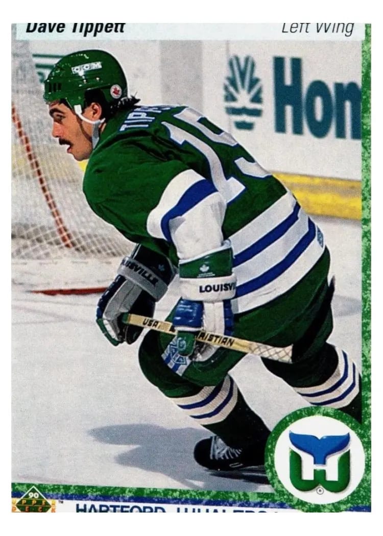 1990 Upper Deck Dave Tippett #270 card
