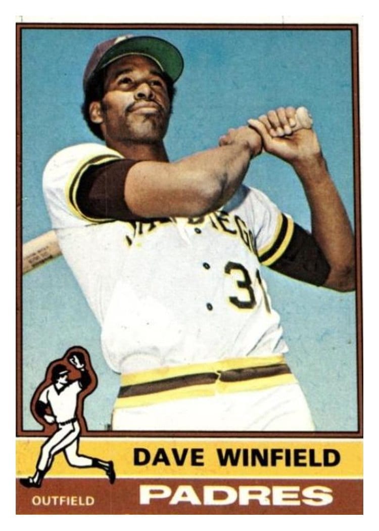 1976 Topps Dave Winfield #160 card