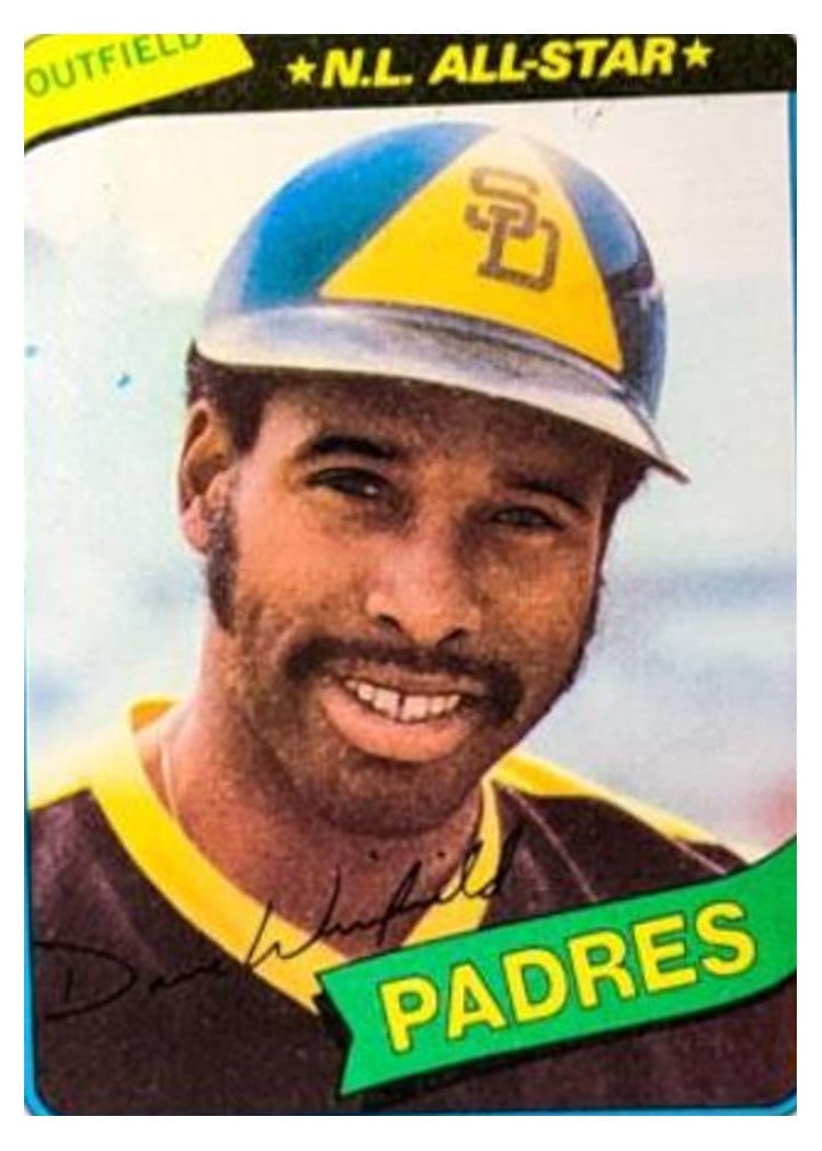 1980 Topps Dave Winfield #230 card