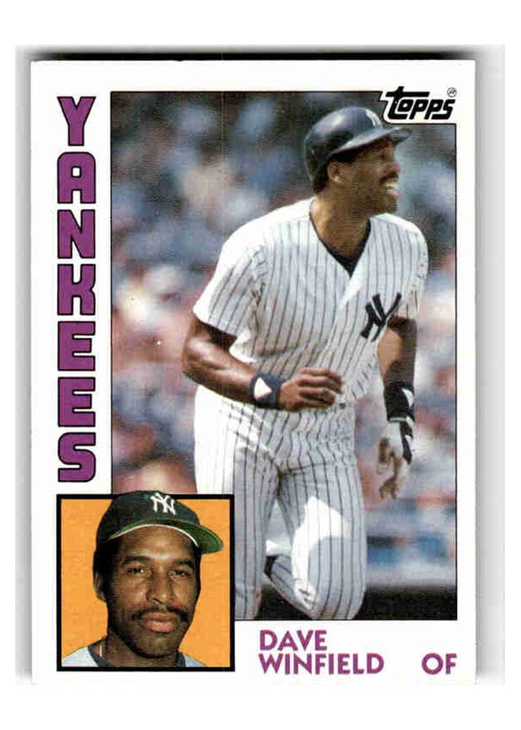 1984 Topps Base Set Dave Winfield #460 card