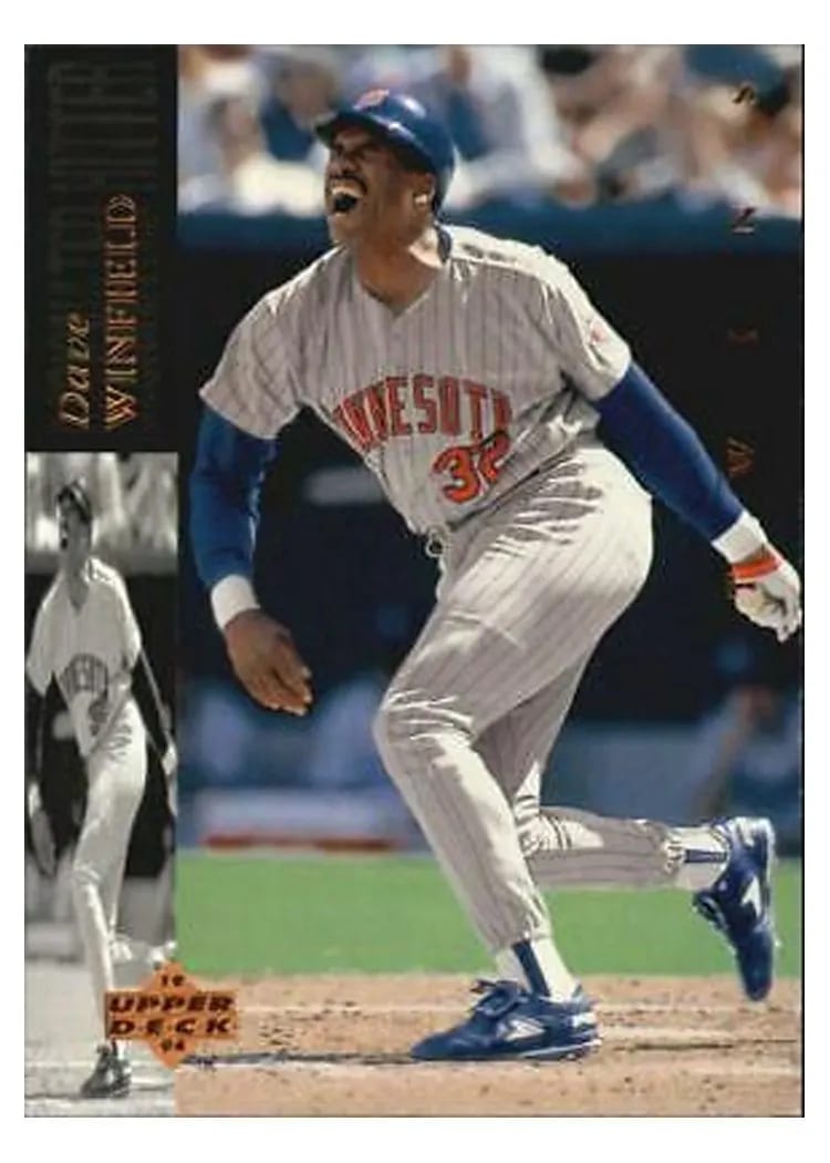 1994 Upper Deck Dave Winfield #81 card