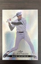 2024 Leaf Electrum Baseball Base Set Dave Winfield #15 card